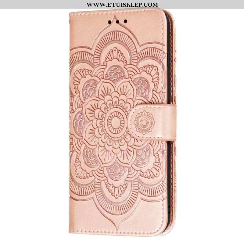 Etui Folio do Poco X4 Pro 5G Mandala Ze Smyczą